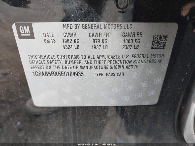 2014 CADILLAC ATS 1G6AB5RX6E0104935 Photo 8