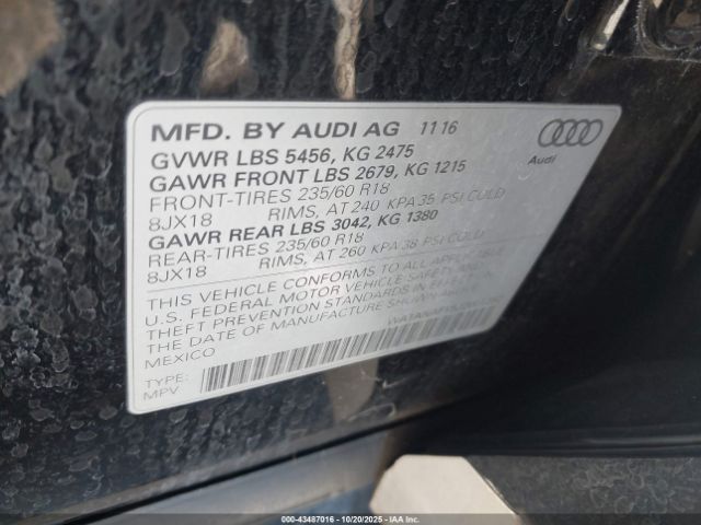 2018 AUDI Q5 WA1ANAFY5J2001282 Photo 8