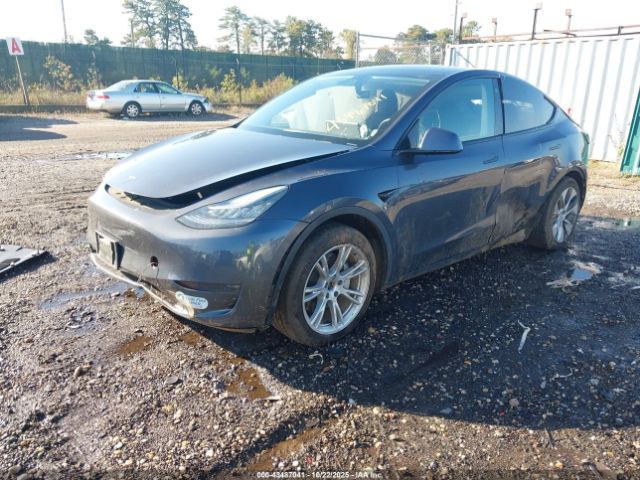 2021 TESLA MODEL Y 5YJYGDEE9MF074793 Photo 1