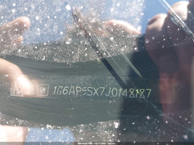 2018 CADILLAC CTS 1G6AP5SX7J0148187 Photo 8