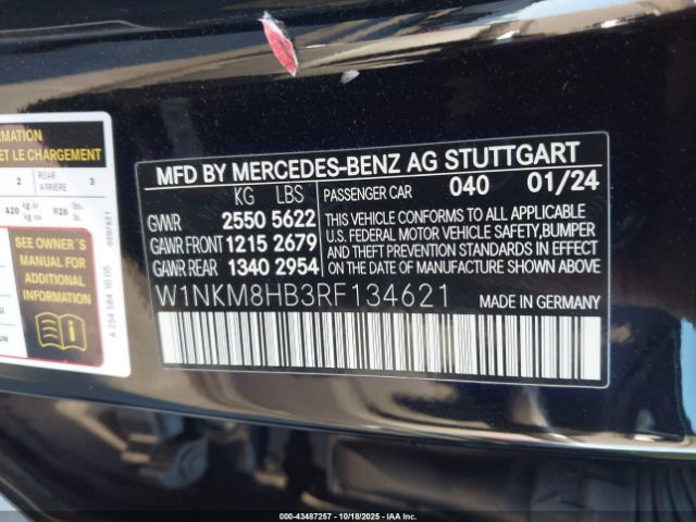 2024 MERCEDES-BENZ AMG GLC 43 W1NKM8HB3RF134621 Photo 8
