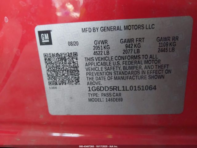 2020 CADILLAC CT4 1G6DD5RL1L0151064 Photo 8