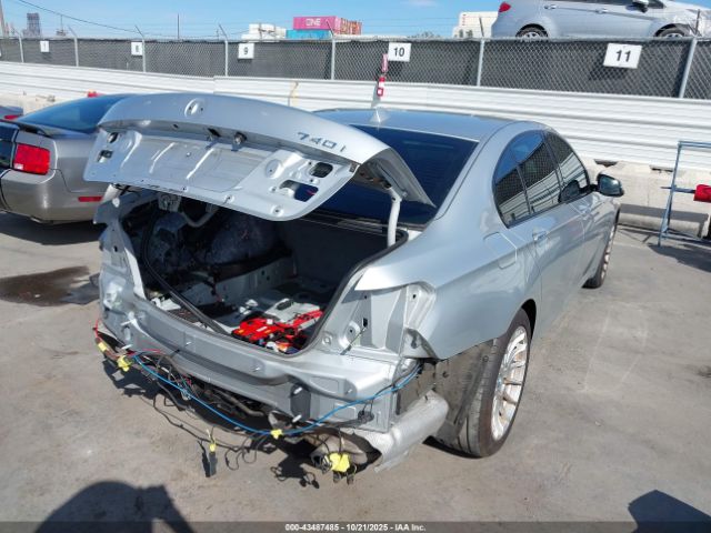 2015 BMW 740I WBAYA6C54FGK16635 Photo 3