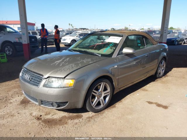2006 AUDI A4 WAUDT48H66K004591 Photo 1