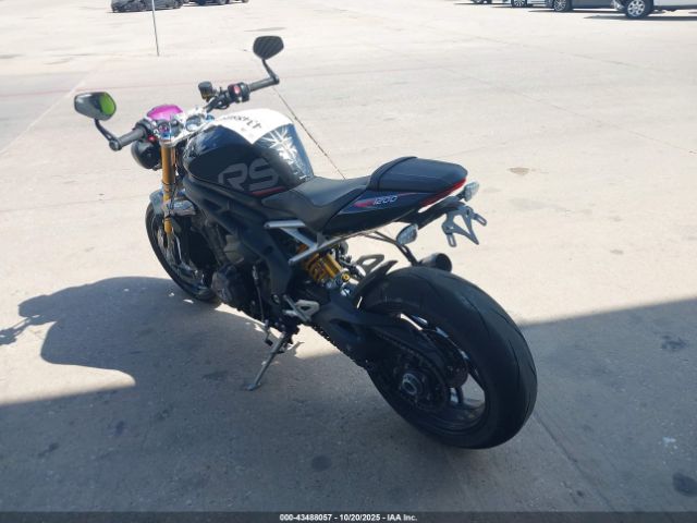 2022 TRIUMPH MOTORCYCLE SPEED TRIPLE SMTP01ST3NTAF9173 Photo 2