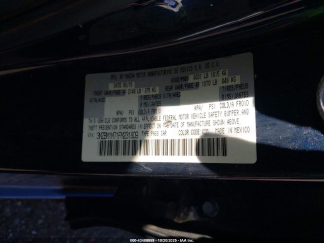 2015 MAZDA MAZDA3 3MZBM1M71FM231809 Photo 8
