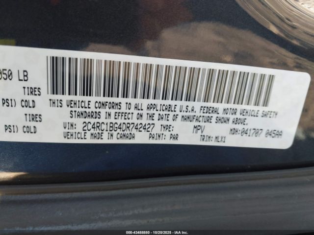 2013 CHRYSLER TOWN & COUNTRY 2C4RC1BG4DR742427 Photo 8