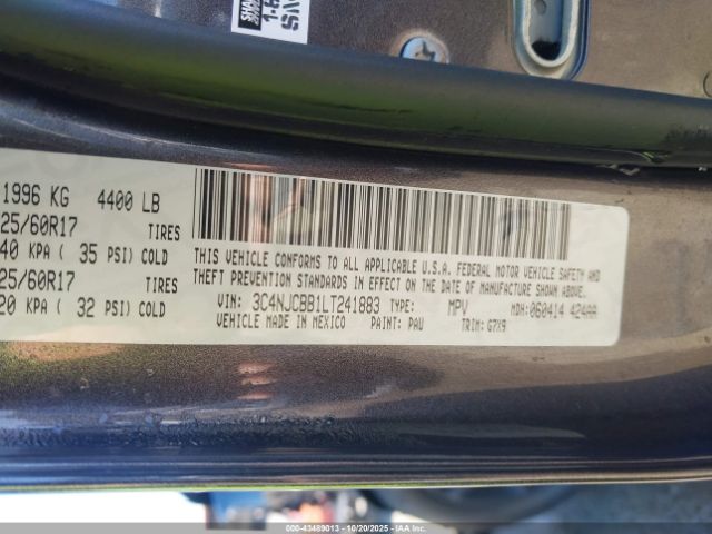 2020 JEEP COMPASS 3C4NJCBB1LT241883 Photo 8