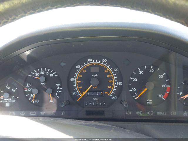 1991 MERCEDES-BENZ 500 WDBFA66E2MF034228 Photo 6