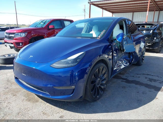 2022 TESLA MODEL Y 7SAYGDEF5NF524131 Photo 1