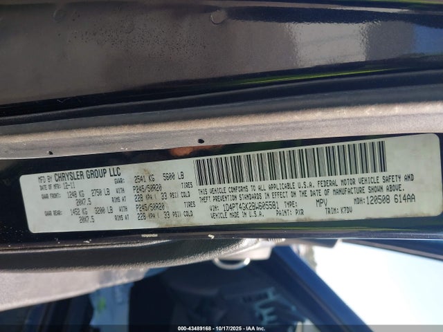 2011 DODGE NITRO 1D4PT4GK2BW605581 Photo 8