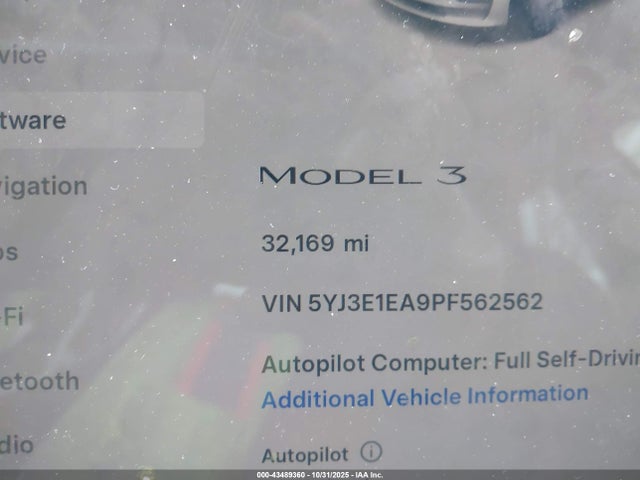 2023 TESLA MODEL 3 5YJ3E1EA9PF562562 Photo 6
