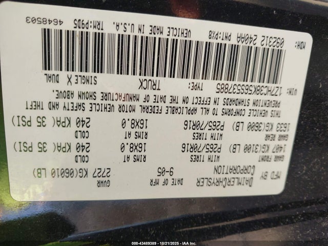 2006 MITSUBISHI RAIDER 1Z7HC38K56S537885 Photo 8