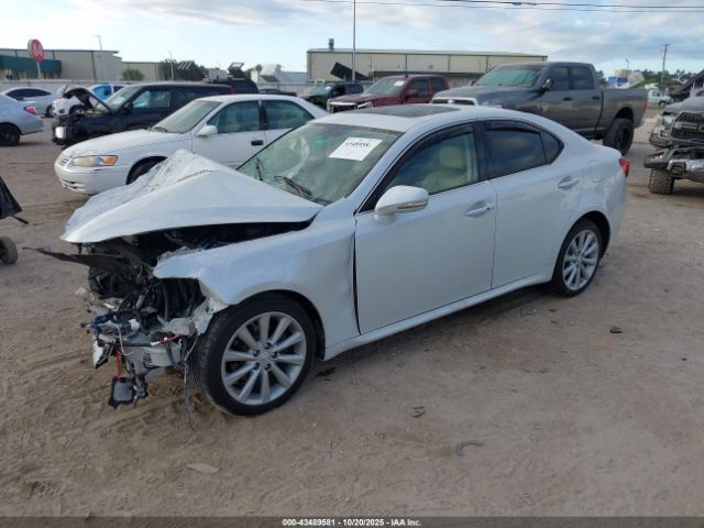 2010 LEXUS IS 250 JTHCF5C23A2033262 Photo 1