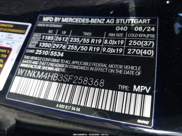 2025 MERCEDES-BENZ GLC 300 W1NKM4HB3SF258368 Photo 8