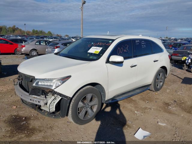 2014 ACURA MDX 5FRYD4H22EB025221 Photo 1
