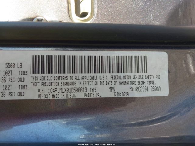 2018 JEEP CHEROKEE 1C4PJMLX0JD506613 Photo 8