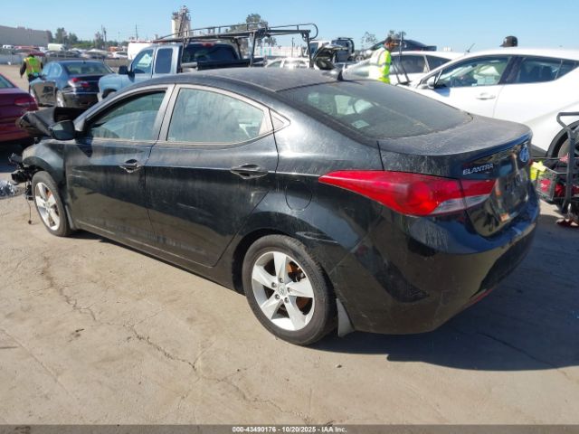 2012 HYUNDAI ELANTRA KMHDH4AEXCU382588 Photo 2