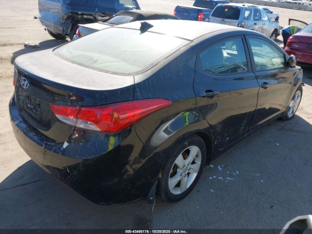 2012 HYUNDAI ELANTRA KMHDH4AEXCU382588 Photo 3
