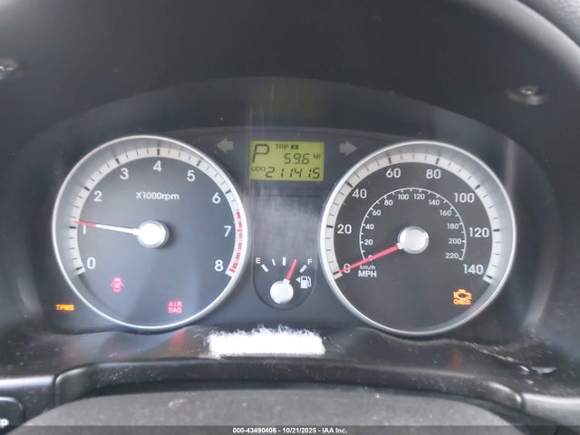 2009 HYUNDAI ACCENT KMHCN46C39U302956 Photo 6