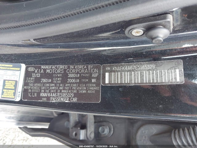 2014 KIA FORTE KNAFK4A67E5185329 Photo 8