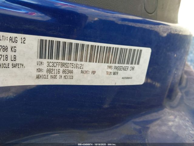 2013 FIAT 500 3C3CFFBR5DT516121 Photo 8