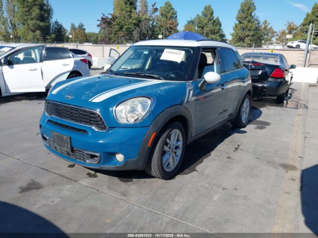 2012 MINI COOPER S COUNTRYMAN WMWZC3C53CWL81297 Photo 1