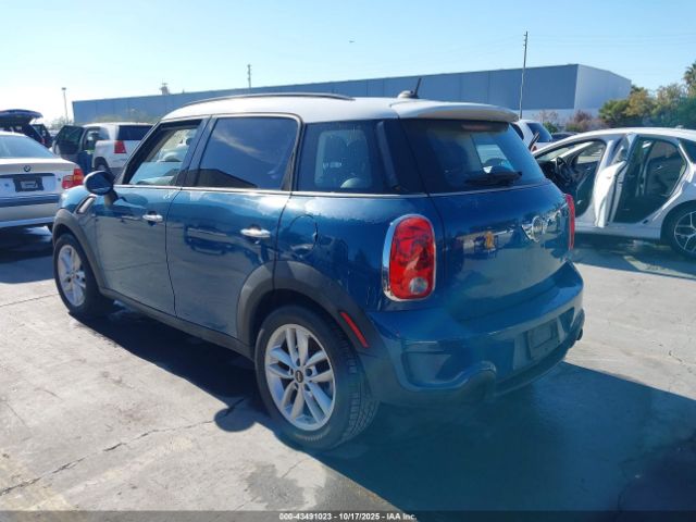 2012 MINI COOPER S COUNTRYMAN WMWZC3C53CWL81297 Photo 2