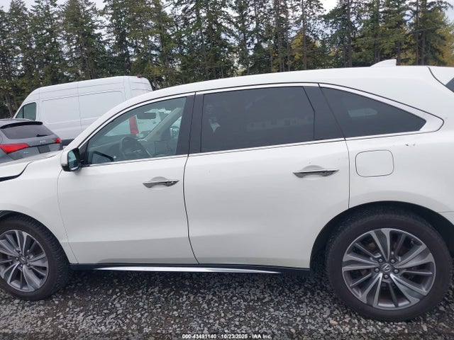 2017 Acura Mdx Technology Package მანქანა იყიდება აუქციონზე, vin: 5FRYD4H5XHB035865, აუქციონის ნომერი: 43491140