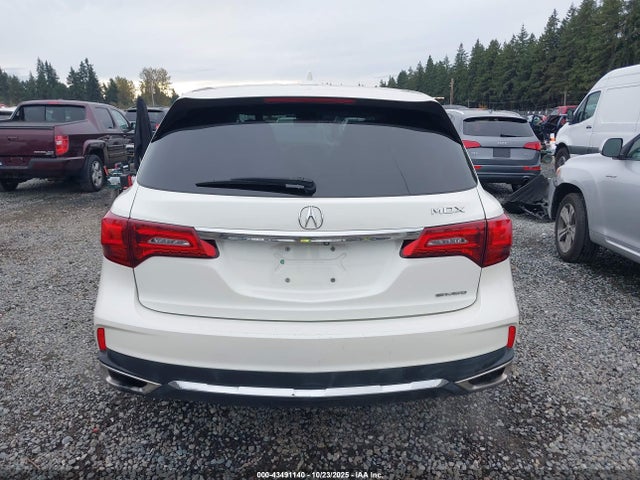 2017 Acura Mdx Technology Package მანქანა იყიდება აუქციონზე, vin: 5FRYD4H5XHB035865, აუქციონის ნომერი: 43491140