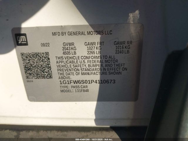 2023 CHEVROLET BOLT EV 1G1FW6S01P4110673 Photo 8