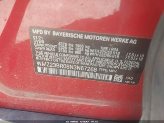 2022 MINI COUNTRYMAN WMZ23BR08N3N67268 Photo 8