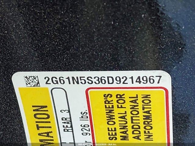 2013 CADILLAC XTS 2G61N5S36D9214967 Photo 8