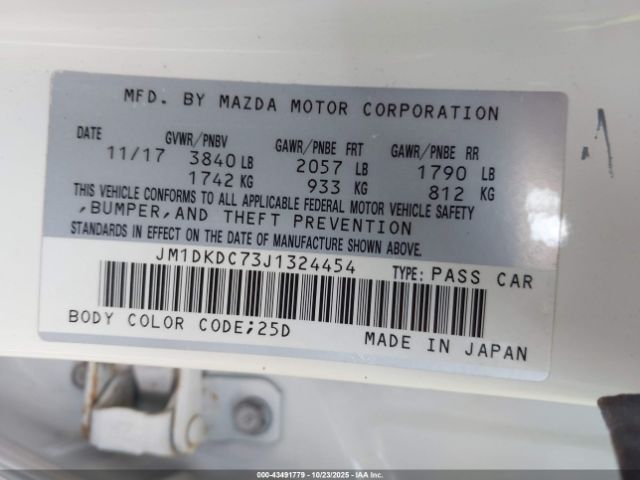 2018 MAZDA CX-3 JM1DKDC73J1324454 Photo 8