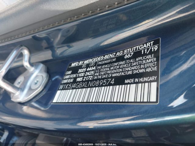 2020 MERCEDES-BENZ CLA 250 W1K5J4GBXLN089574 Photo 8