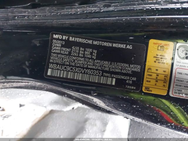 2013 BMW 135I WBAUC9C5XDVY60353 Photo 8