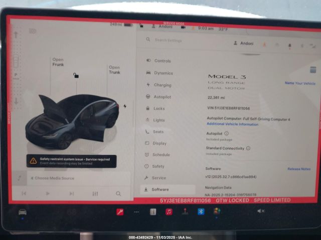 2024 TESLA MODEL 3 5YJ3E1EB8RF811056 Photo 6