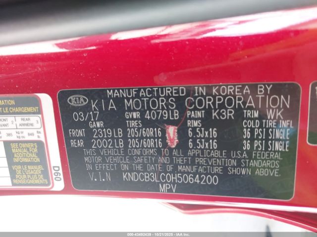 2017 KIA NIRO KNDCB3LC0H5064200 Photo 8