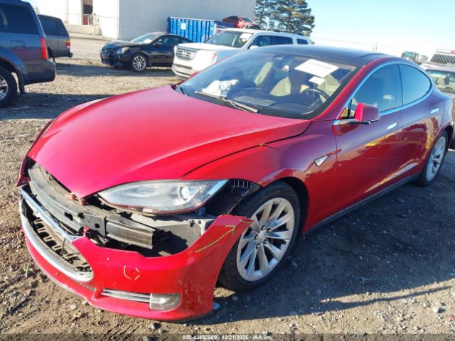 2014 TESLA MODEL S 5YJSA1H11EFP59600 Photo 1