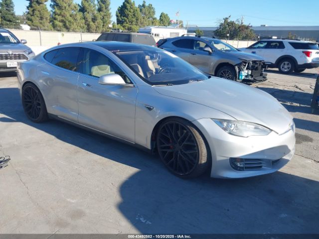 2014 TESLA MODEL S 5YJSA1H17EFP41117 Photo 0