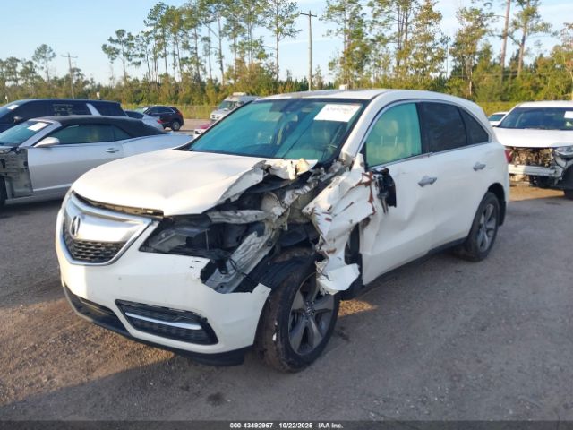 2014 ACURA MDX 5FRYD4H22EB013604 Photo 1