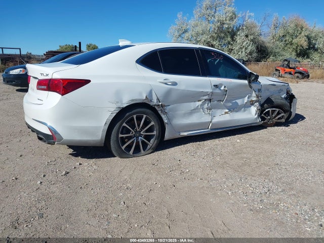 2018 Acura Tlx Tech Pkg მანქანა იყიდება აუქციონზე, vin: 19UUB3F58JA004584, აუქციონის ნომერი: 43493265