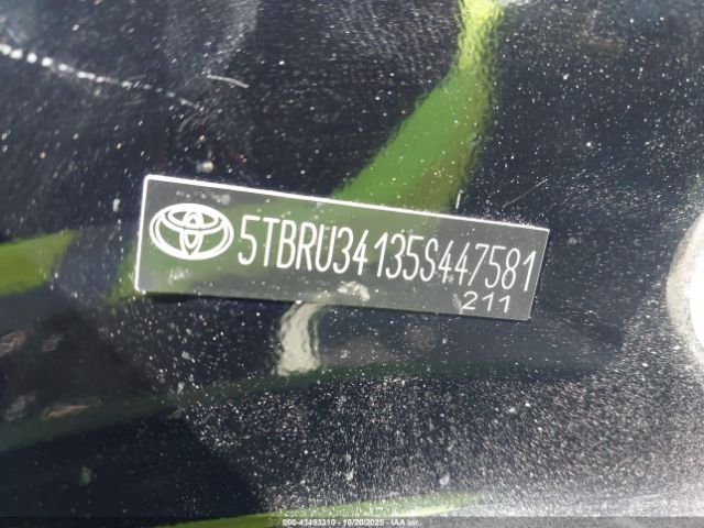 2005 TOYOTA TUNDRA 5TBRU34135S447581 Photo 8