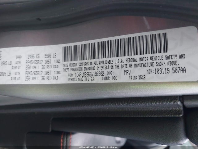 Jeep Cherokee Trailhawk 2016 1C4PJMBS6GW198902 Image 9