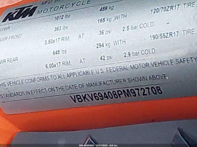 2023 KTM 1290 VBKV69408PM972708 Photo 9