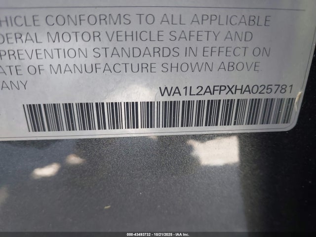 2017 AUDI Q5 WA1L2AFPXHA025781 Photo 8