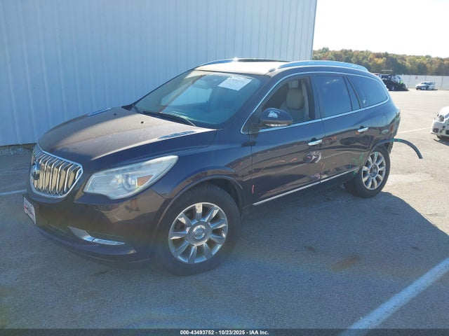 2015 Buick Enclave Leather მანქანა იყიდება აუქციონზე, vin: 5GAKRBKD3FJ107977, აუქციონის ნომერი: 43493752