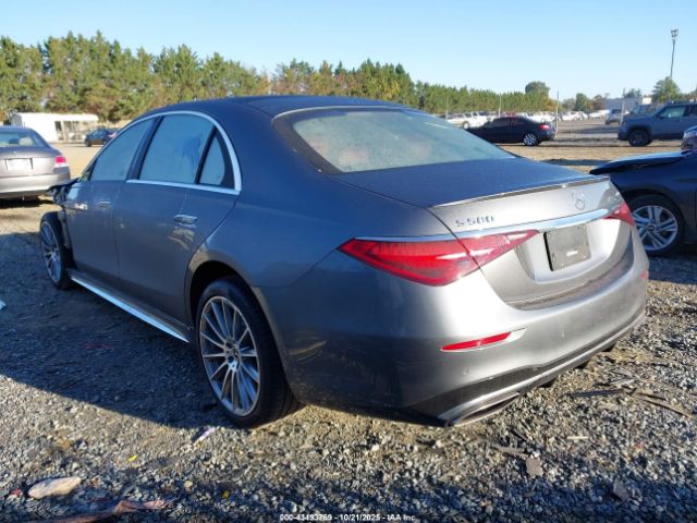 2021 MERCEDES-BENZ S 580 W1K6G7GB2MA033027 Photo 2