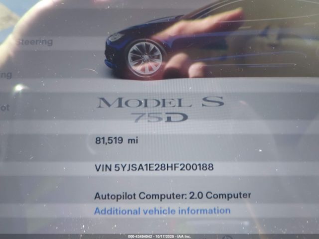 2017 TESLA MODEL S 5YJSA1E28HF200188 Photo 6