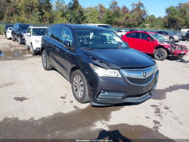 2014 ACURA MDX 5FRYD4H40EB042567 Photo 0